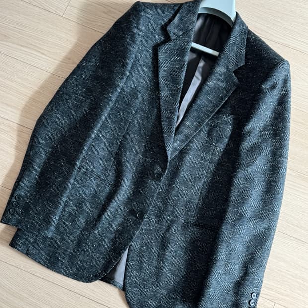 입생로랑 빈티지 트위드 자켓 made in france