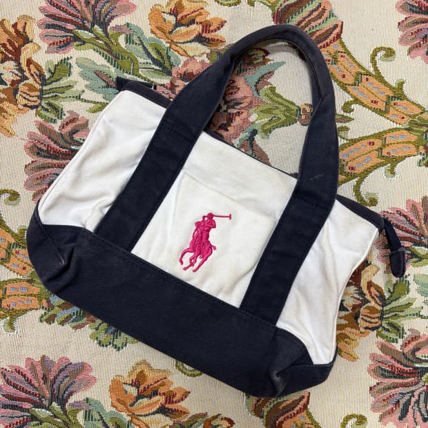 폴로 빅 포니 숄더백 