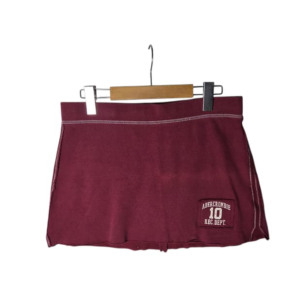[A&F] 아베크롬비 y2k 스웻 미니스커트