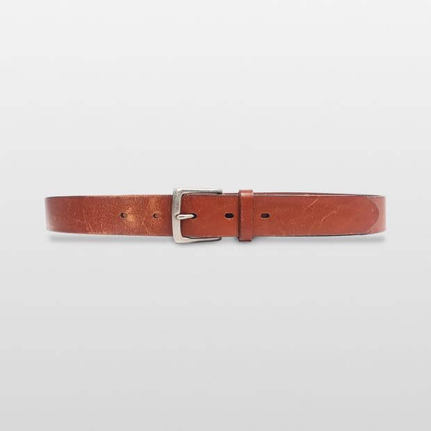 VOLPI CONCERIE Leather Belt (From Italy)
