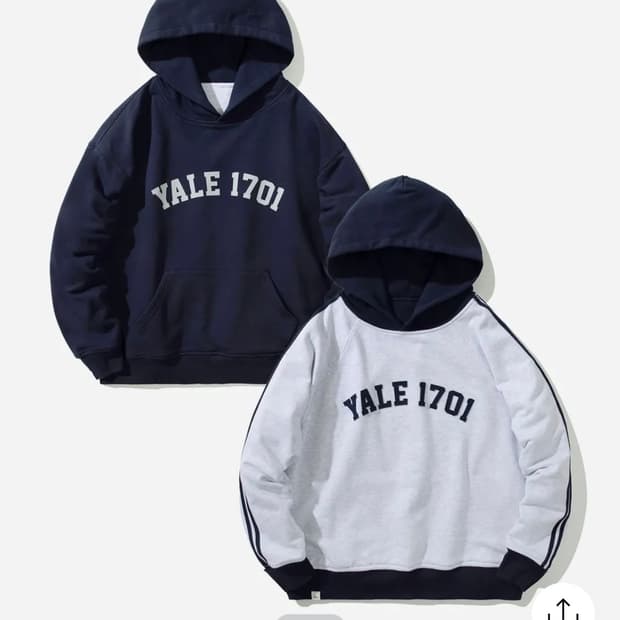 Yale 예일 리버시블 후드티 남녀공용