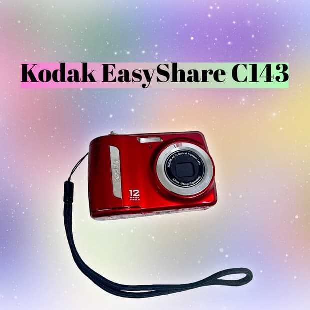 키키디카⭐️) 코닥 이지쉐어 c143 레드