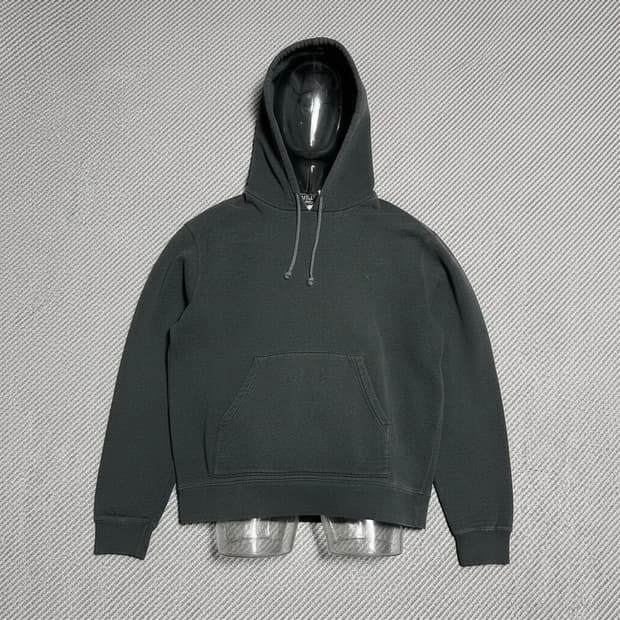 [M] Polo 폴로 랄프로렌 챠콜 면 베이직 후드티