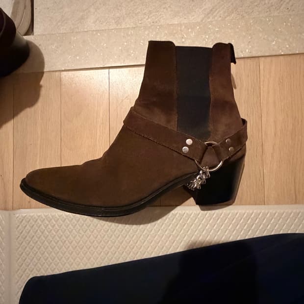 셀린느 스웨이드 부츠 