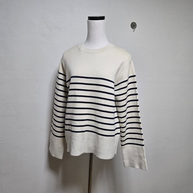 앤아더스토리즈 코튼 스트라이프 니트