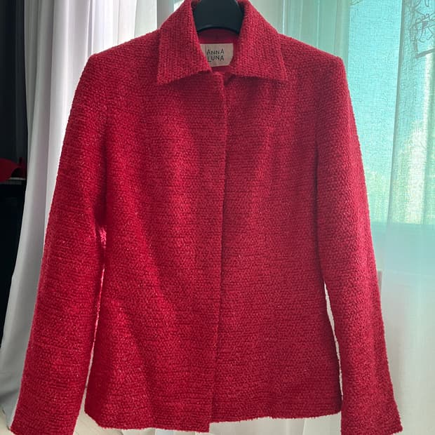 레드트위드자켓