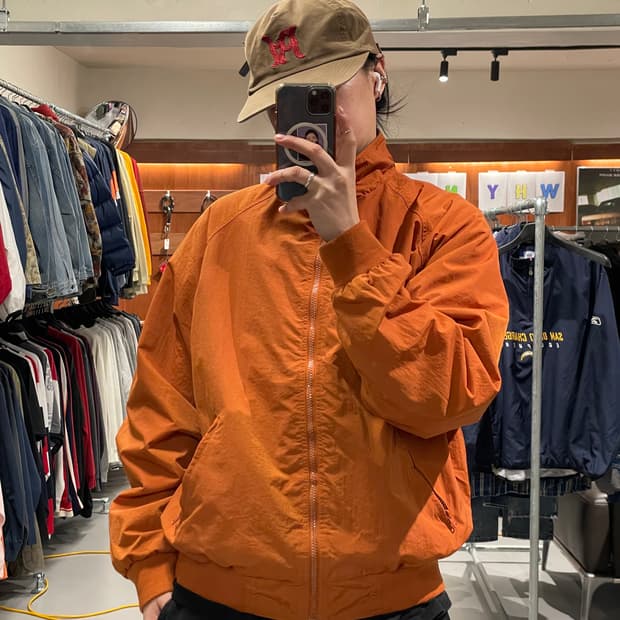 체로키 플리스 바람막이 자켓  