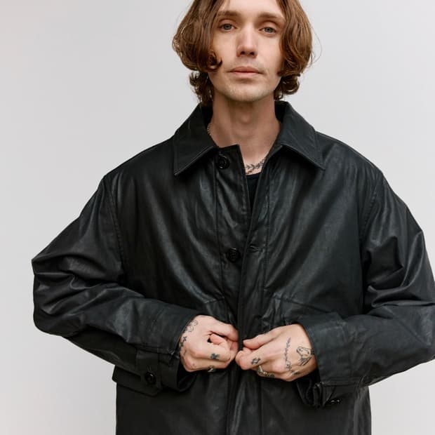 르메르 바이커 블루종 48