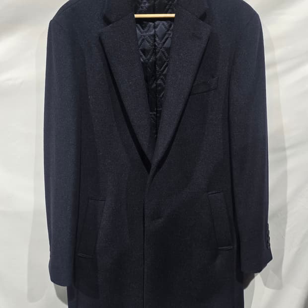 캠브리지 멤버스 블랙 모 코트 100사이즈