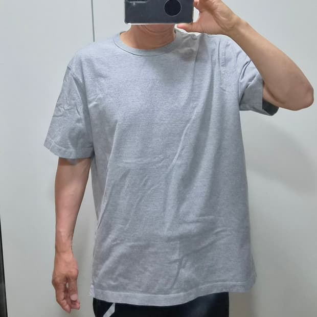 지오다노 헤비코튼 반팔티 XL