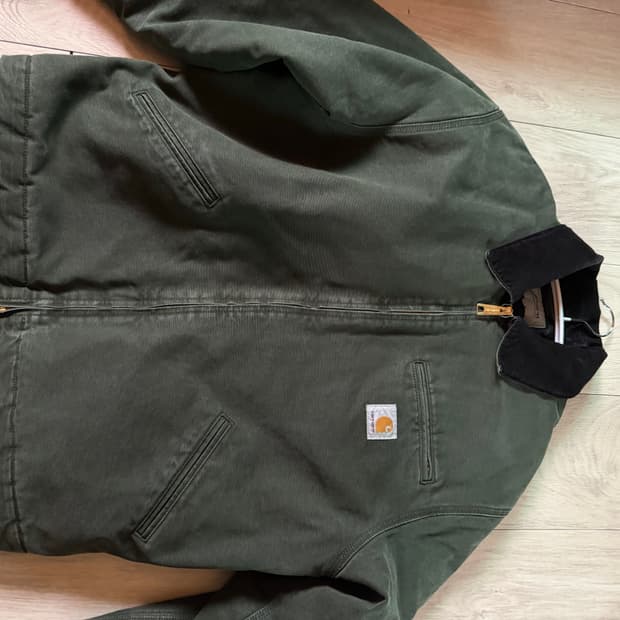 [교환] 칼하트 디트로이트 자켓 올리브 M > S