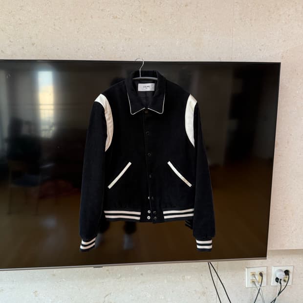 셀린느 코듀로이 테디자켓 사이즈50