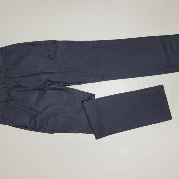 엠폴햄 Em Polham 남자 사이드포켓 울 슬랙스 31 다크그레이