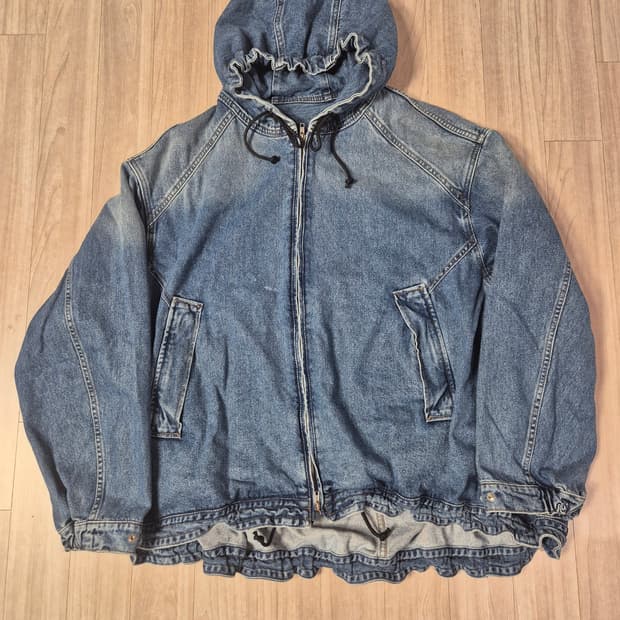 준지 데님 와이드 셋업 일괄