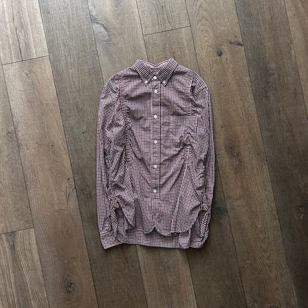 Shirring Check Shirts