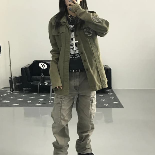 빌리언 달러 베이비 견장 자켓
