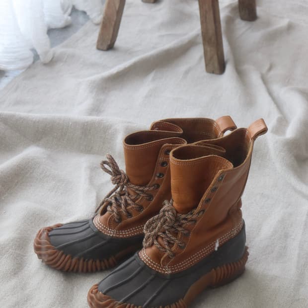 [Beams] Camel Gummy Boots