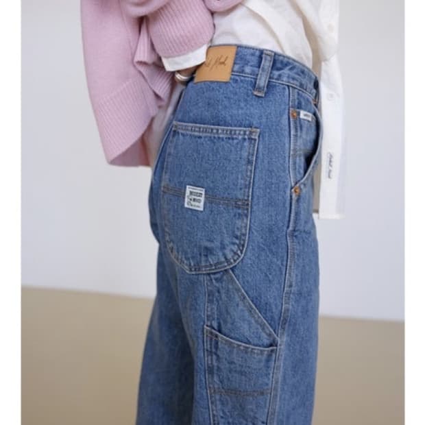 모데스트 무드 이스트워크 데님팬츠