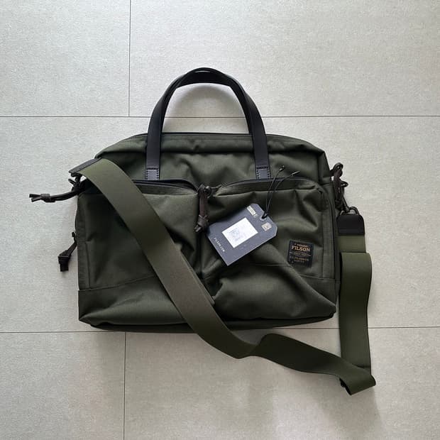 필슨 878 드라이든 브리프케이스 오터그린