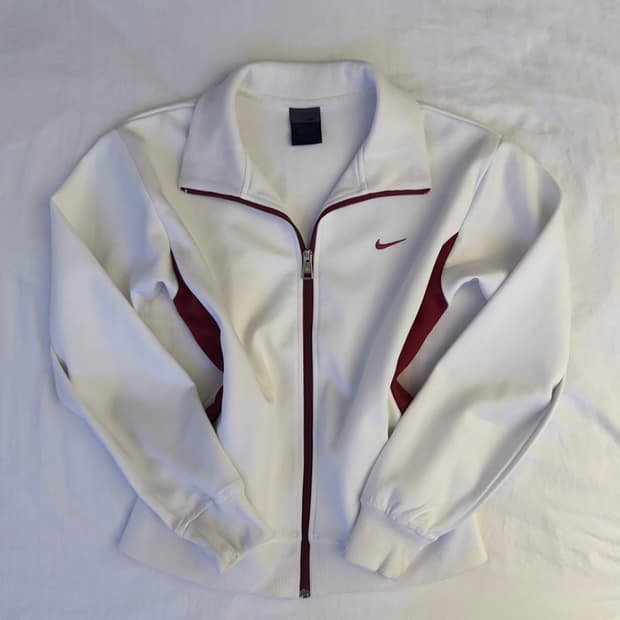 나이키 스우시 져지 트랙탑 버건디