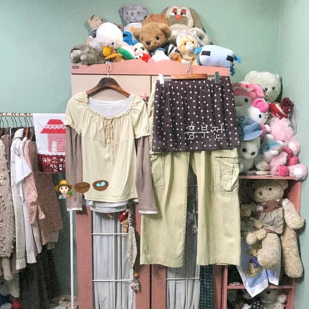 카모메 산장 흥부전 코디 빈티지