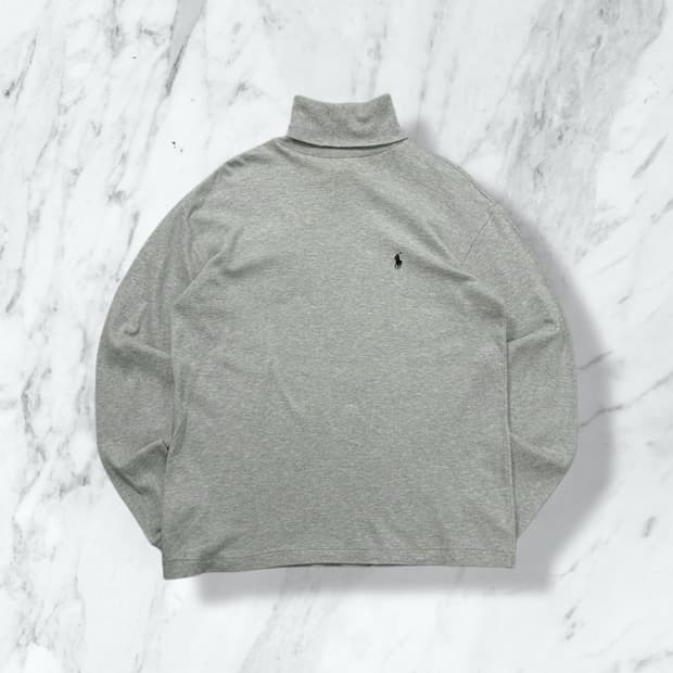 폴로 랄프로렌 코튼 폴라 터틀넥 티셔츠 