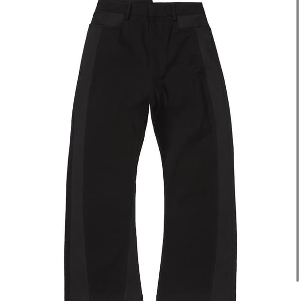 s 엑슬림 xlim ep9 03 트라우저 팬츠 블랙