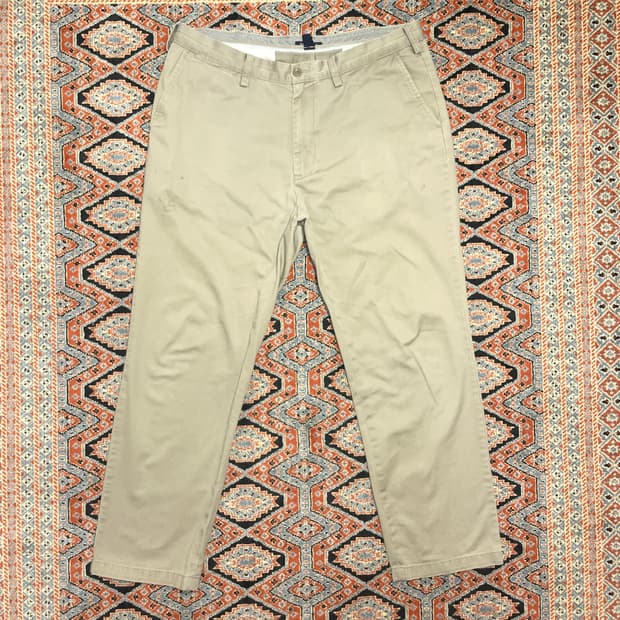 나우티카 베이지 치노팬츠 면바지 남성38/32