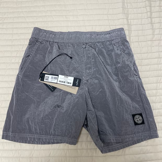 [S] 스톤아일랜드 나일론 메탈 팬츠