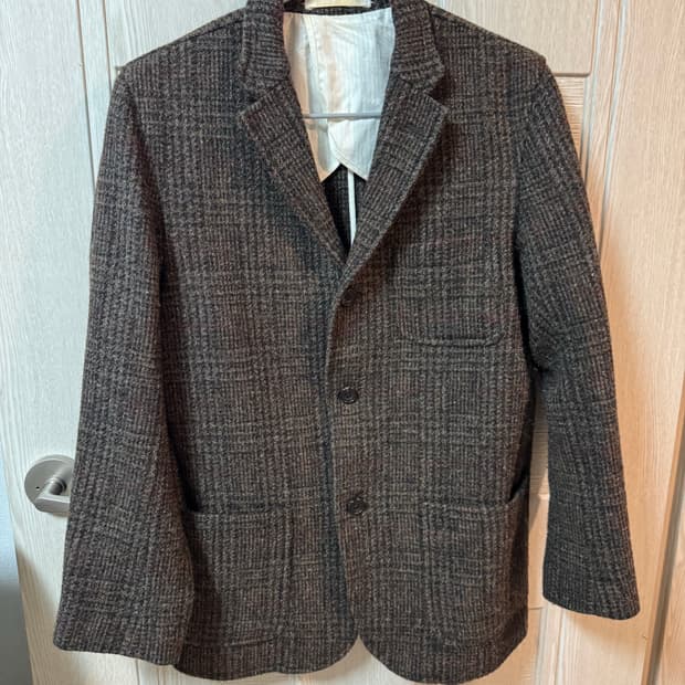 빔즈 플러스 해리스트위드 자켓 L사이즈