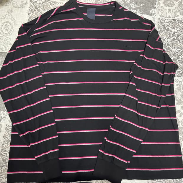 준지  스프라이프 긴팔 티셔츠 L 