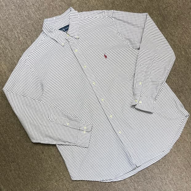 (17) POLO 폴로 랄프로렌 체크 셔츠 클래식핏