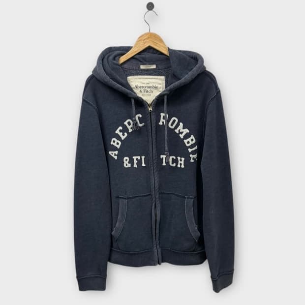 아베크롬비 기모 후드집업 L