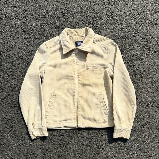 90s 스투시 USA 코듀로이 자켓 