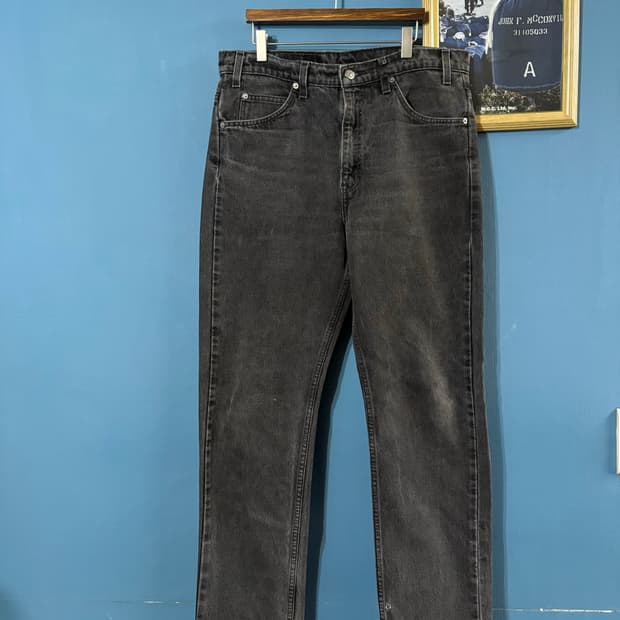 90‘s  Levis Black 505 Orange tab Denim 