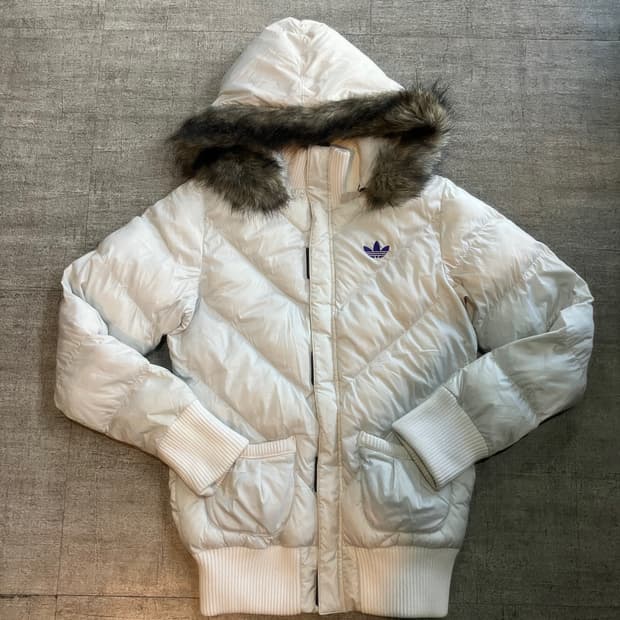 Adidas 아디다스 핀터깔y2k 대대장리즈리사 울프죠 패딩퍼자켓