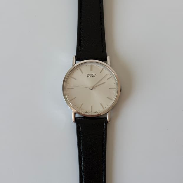 1980s Bar Index Silver Quartz