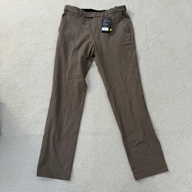 [32] 새상품 무신사스탠다드 와이드 히든 밴딩 슬랙스 0115T1