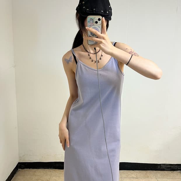 Nike Lavender Slip Dress