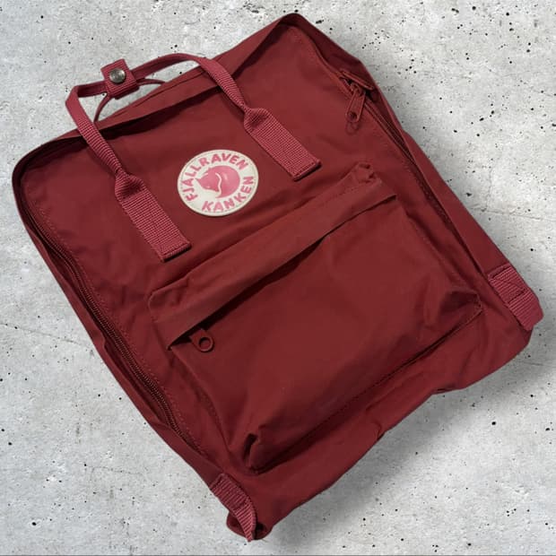 피엘라벤 칸켄 백팩 버건디