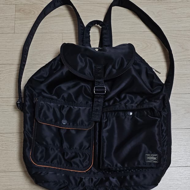 포터 요시다 탱커 백팩 블랙