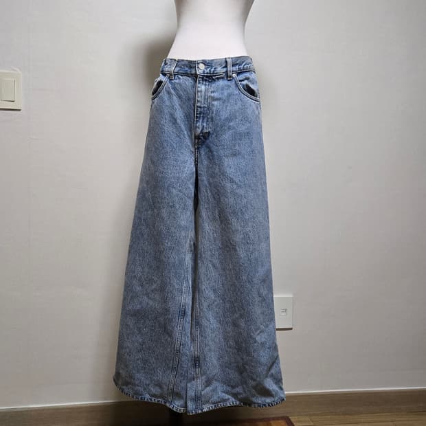 앤아더스토리즈 와이드 데님 팬츠 
