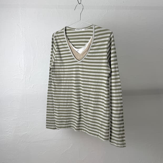 Semantic Design 레이어드 롱 슬리브