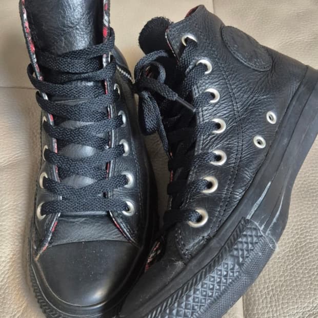 컨버스 척테일러 1970s 하이 프리미엄 레더 240mm