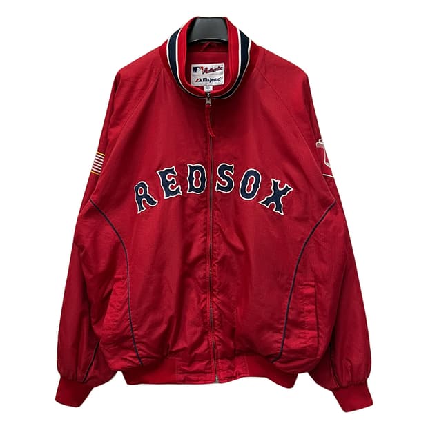 90s 마제스틱 MLB 보스턴 레드삭스 베이스볼 자켓 2XL