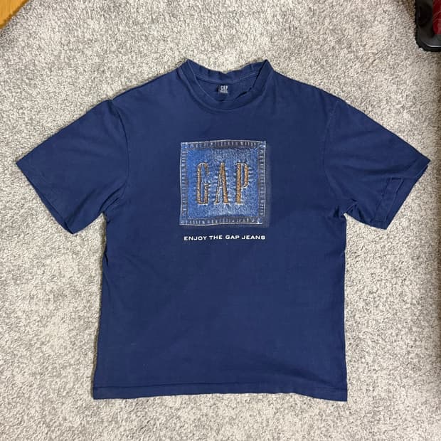 90s 올드 갭 티셔츠 made in USA