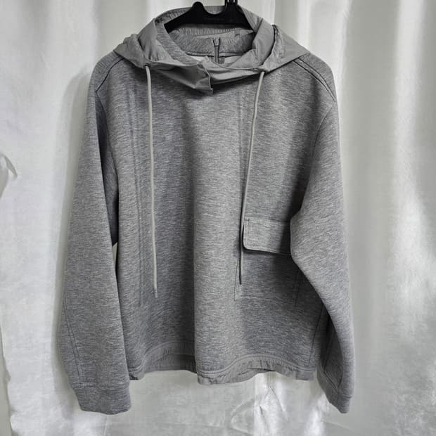 구호 그레이 포켓 후드 아노락 (1595)