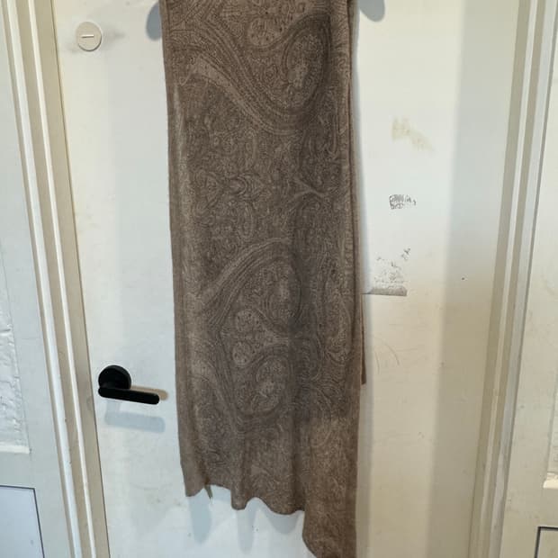 Loro piana 로로피아나 캐시미어100 머플러