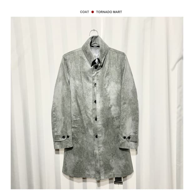 토네이도 마트 스웨이드 코트