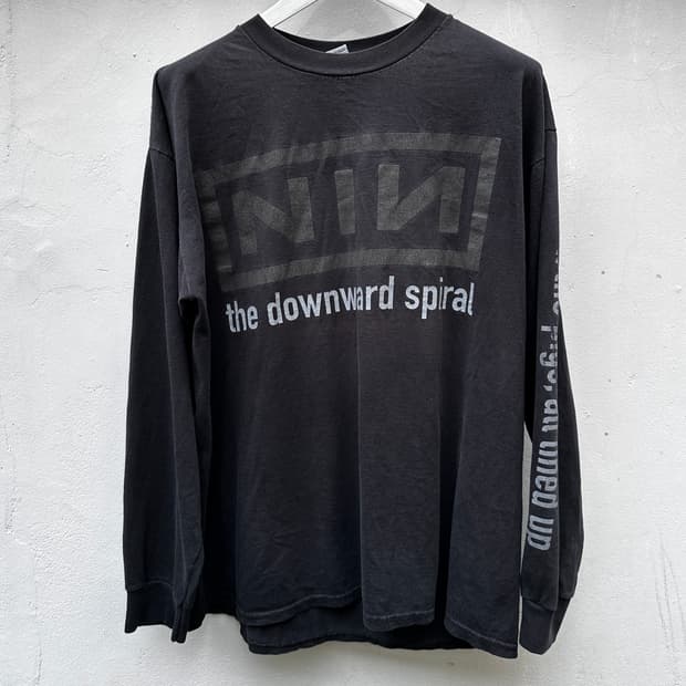 90s og 나인인치네일스 The Downward Spiral 롱슬리브